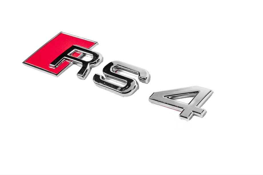 Audi RS4 Lettering Badge Photo 2