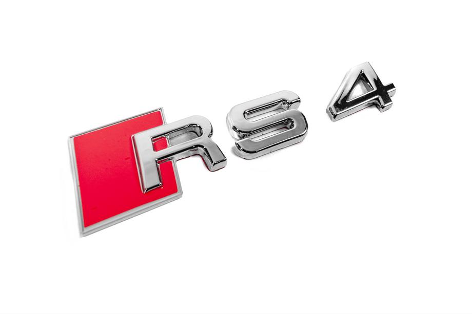 Audi RS4 Lettering Badge Photo 3