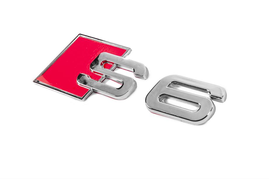 Audi S6 lettering badge Photo 2