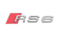 Audi RS6 lettering badge photo 1