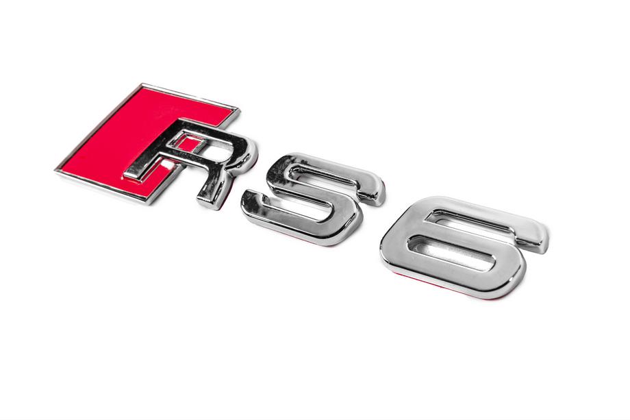 Audi RS6 lettering badge Photo 2