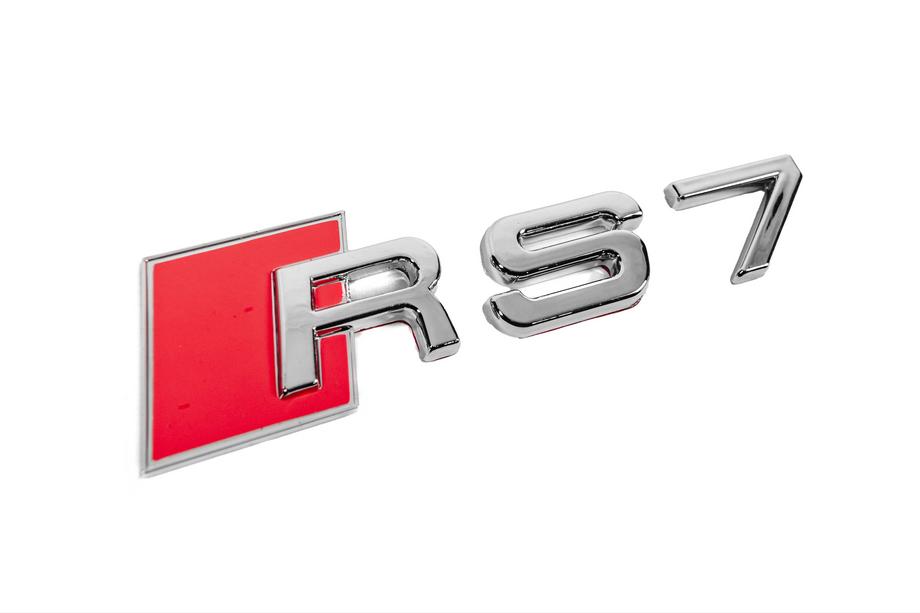 Audi RS7 Lettering Emblem Photo 3