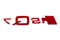 Audi RSQ7 lettering photo 4
