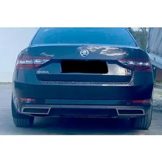 Carmos rear bumper edge trims (2 pcs, stainless steel) photo 3