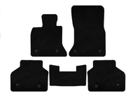BMW 5 Series F07 2009–2017 Deluxe Textile Floor Mats (Black) photo 1