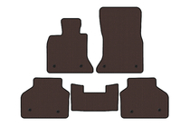 BMW 5 Series F07 2009–2017 Rubber Floor Mats Carsuit (Brown) photo 1