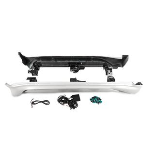 Electric side running boards (2016+, 2 pcs, aluminum) Toyota Land Cruiser 200 2007-2021 photo 2
