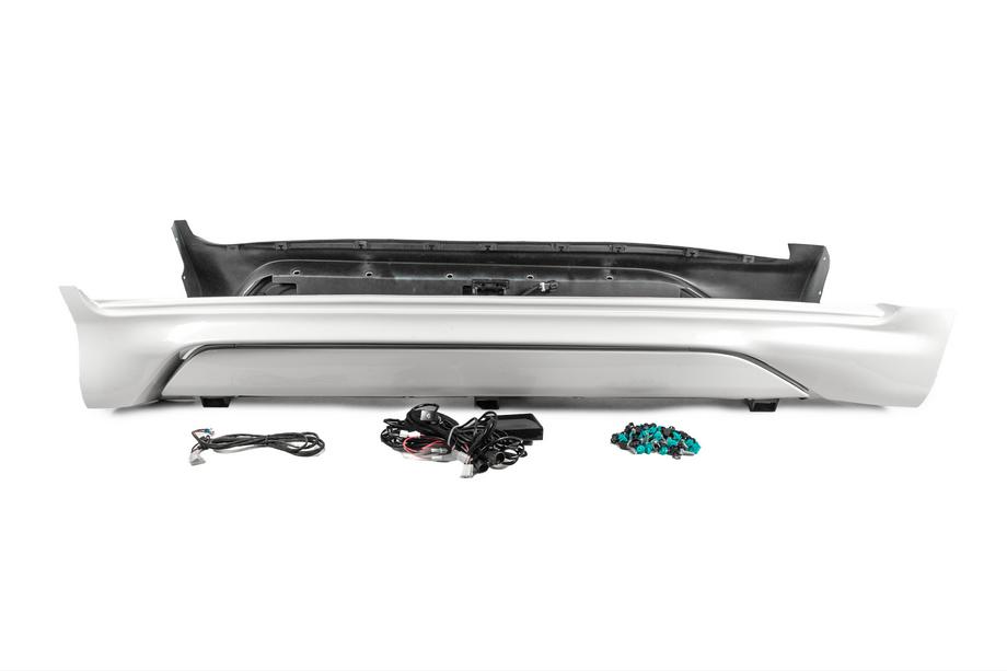 Toyota Land Cruiser 200 2007-2021 Electric side running boards (2016+, 2 pcs, aluminum) Image