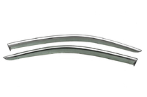Volkswagen Passat B9 2023- Front window wind deflectors with chrome molding Niken Luxury (for SD/Variant, 2 pcs) photo 1