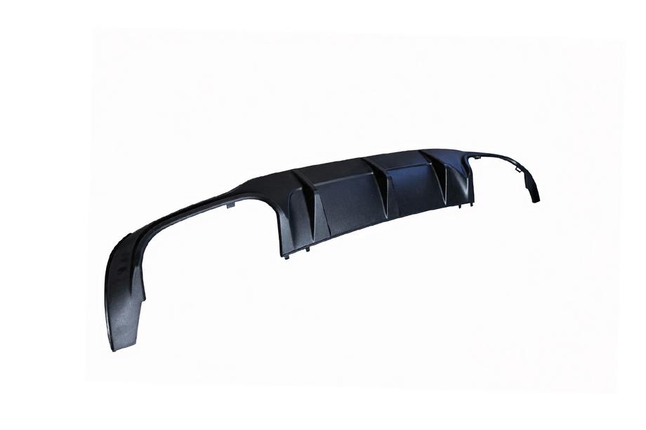 Mercedes C-class W204 2007-2015 DPT rear diffuser (2012-2015, for AMG SD, matte black) Image