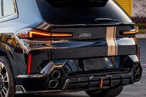BMW XM G09 2022- Rear bumper diffuser AE (Carbon) photo 17