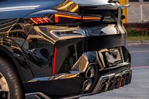 BMW XM G09 2022- Rear bumper diffuser AE (Carbon) photo 11