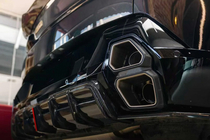 BMW XM G09 2022- Rear bumper diffuser AE (Carbon) photo 6