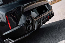 BMW XM G09 2022- Rear bumper diffuser AE (Carbon) photo 1