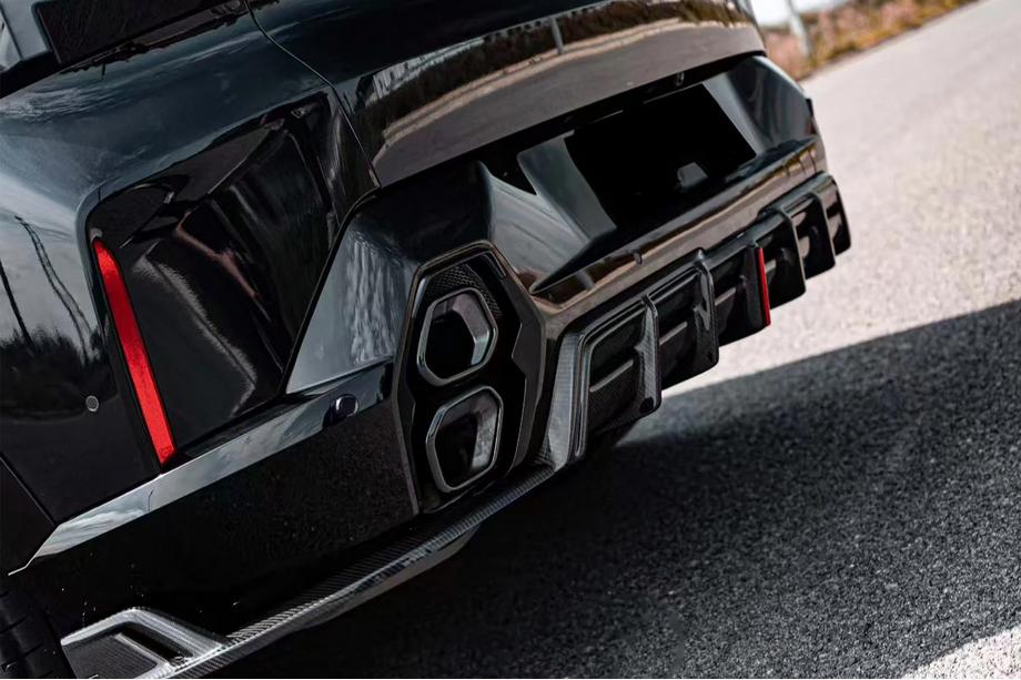BMW XM G09 2022- Rear bumper diffuser AE (Carbon) Image