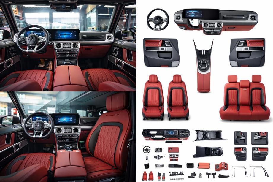 Mercedes G class W463 1990-2018 Interior upgrade kit for W465 2026 Photo 1
