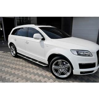 OEM side steps (without mounting kit, 2 pcs, aluminum) Audi Q5 2008-2017 photo 1