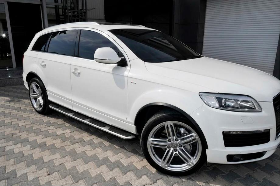 Audi Q5 2008-2017 OEM side steps (without mounting kit, 2 pcs, aluminum) Image