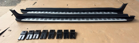 Kia Stonic 2017- Clearance Side Steps Original Design (No bolts, 2 pcs) photo 2