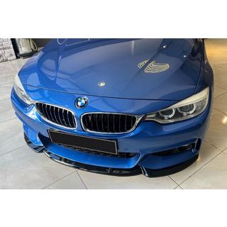 Front bumper lip spoiler Lip EuroCap (for M-Sport, 2014-2017, gloss black) BMW 4 Series F32/F33/F36 2012-2020 photo 2