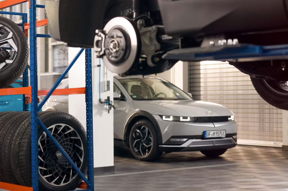 What needs servicing in an electric car?