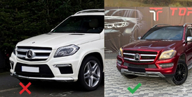 Mercedes GL/GLS class X166 2012-2019 GT Panamericana Front Grille (for GL Low) photo 2