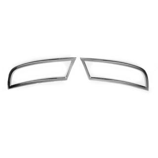 Bumper end trims OmsaLine (2 pcs, stainless steel) photo 2