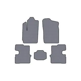 Rubber Floor Mats Carsuit (Gray) photo 1