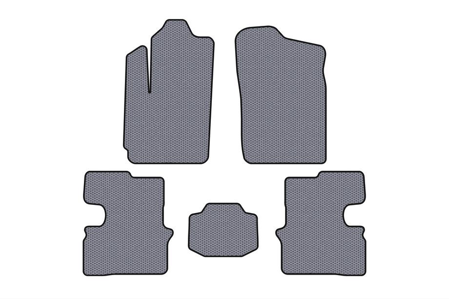 Chery M11 2008- Rubber Floor Mats Carsuit (Gray) Image