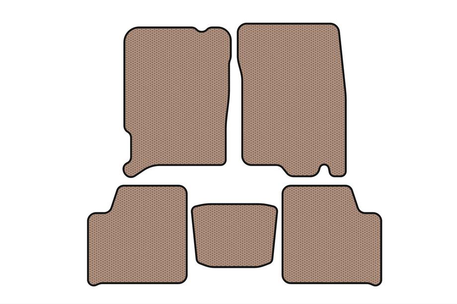 Chery Jaggi 2006-2010 Rubber Floor Mats Carsuit (Beige) Image