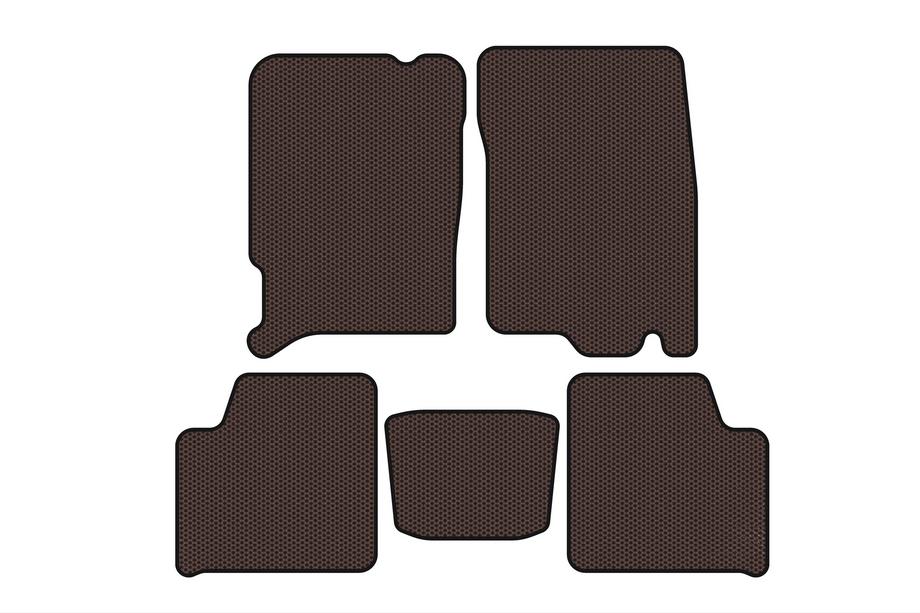 Chery Jaggi 2006-2010 Rubber Floor Mats Carsuit (Brown) Image