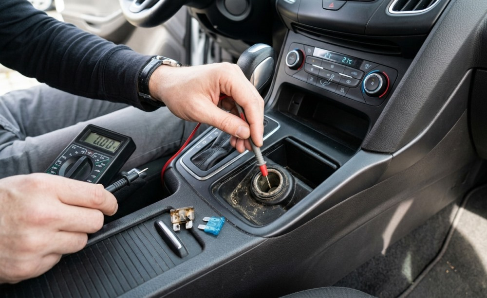 Car cigarette lighter not working: main causes and fixes