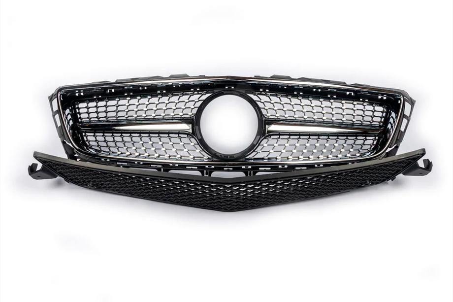 Mercedes CLS C218 2011-2018 Clearance Front Grille 2011-2014 (Diamond Silver) Image