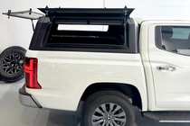 Mitsubishi L200 2024- Aluminum pickup bed canopy with windows photo 3
