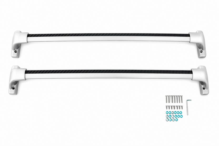 Infiniti QX60 2022- Roof rack cross bars for OEM roof rails (2 pcs) Black Photo 4