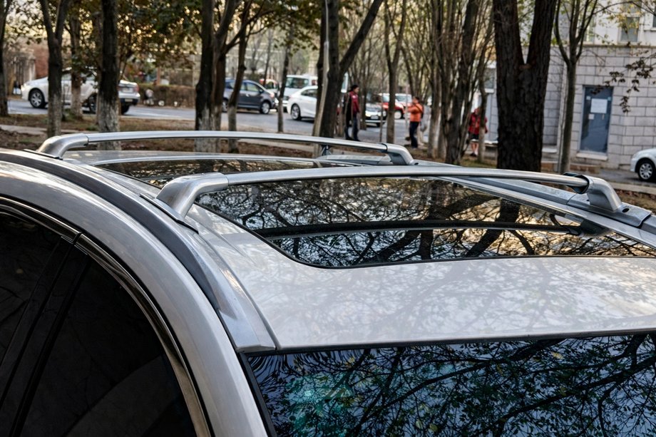 Nissan Murano 2014- Roof rack cross bars for OEM roof rails (2014-2018, 2 pcs) Image