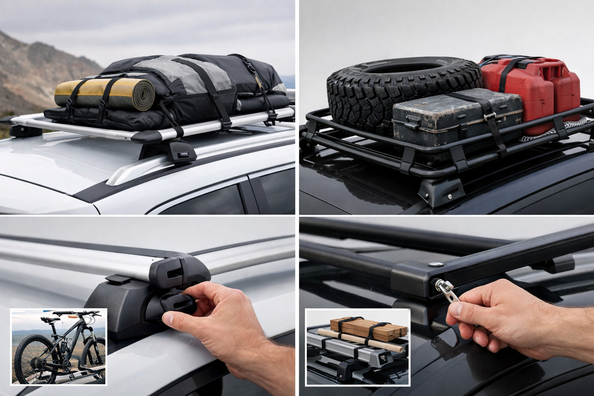 Aluminum or steel roof bars: which is tougher and more practical?