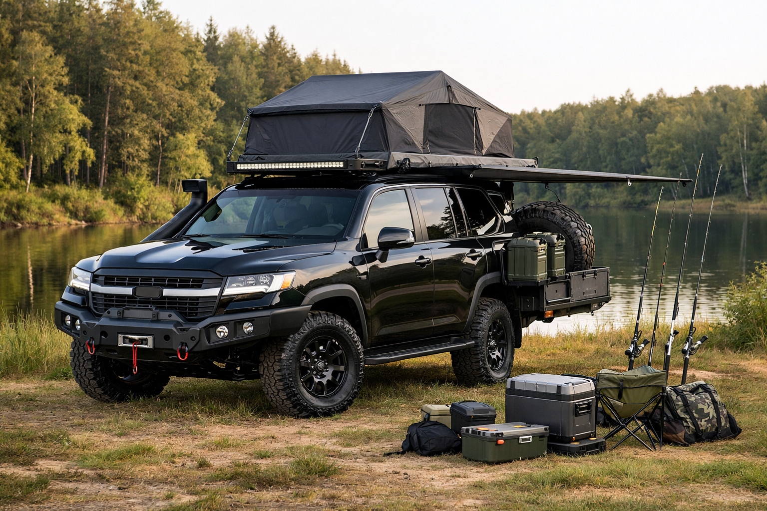 What you can realistically upgrade on Toyota Land Cruiser 300 for fishing and outdoor trips