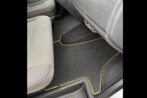 Volkswagen T5 2010-2015 EVA floor mats (short wheelbase, full cabin set, black) photo 1
