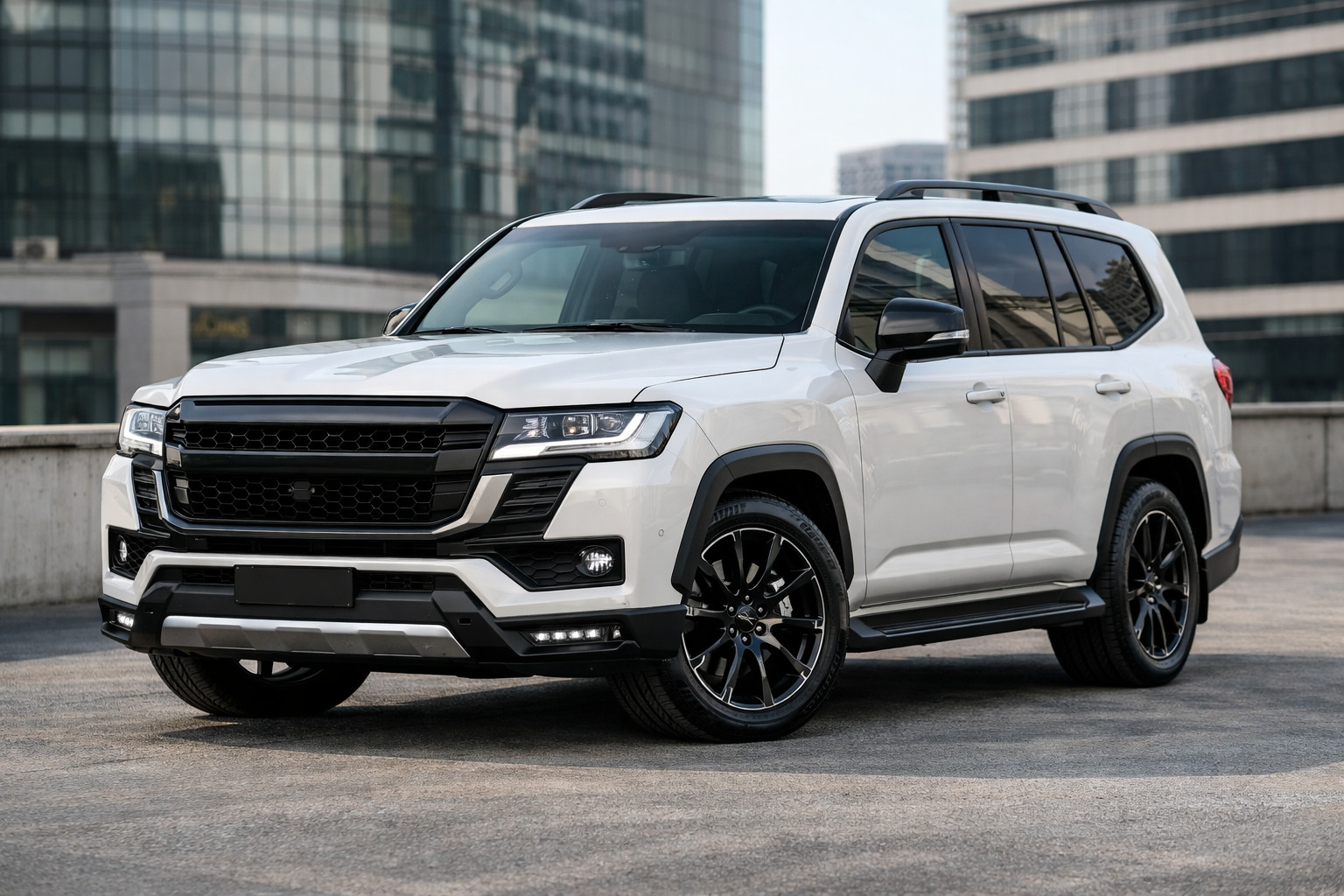 Urban style package for Toyota Land Cruiser 300: looks vs. cost