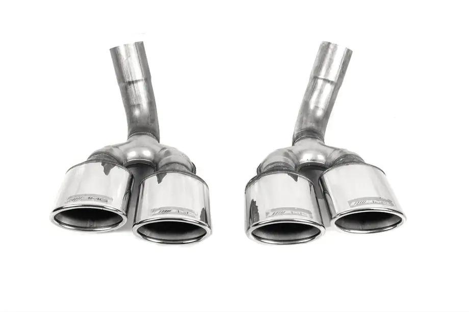 Mercedes G class W463 2018-2024 AMG G65/G63 V4 Exhaust Tips (2 pcs) Photo 2