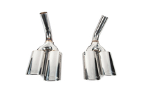 Mercedes G class W463 2018-2024 AMG exhaust tip set G65/G63 V3 (2 pcs) photo 3