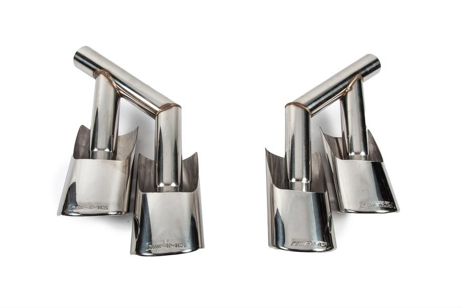 Mercedes G class W463 2018-2024 AMG G65/G63 V1 Exhaust Tips (2 pcs) Photo 3