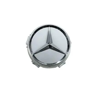 Wheel center cap (chrome, 1 pc) photo 1