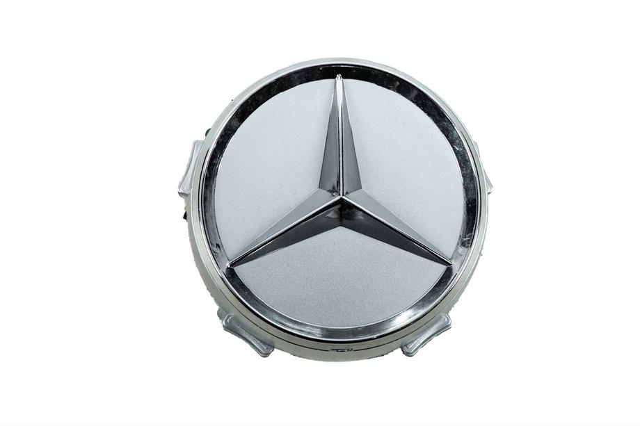 Mercedes Sprinter W901/902/903/904/905 1995–2006 Wheel center cap (chrome, 1 pc) Photo 1
