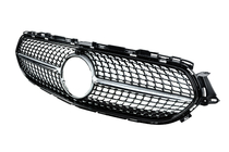 Mercedes E-class W213 2016-2023 Front grille Diamond Silver (for Base, 2020-2023) photo 2