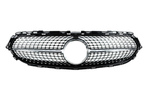Mercedes E-class coupe C238 2016-2024 Front grille Diamond Silver (for Base, 2020-2023) photo 1