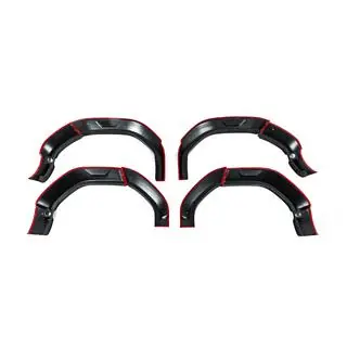 EuroCap Fender Flares (Gloss Black, ABS) photo 4