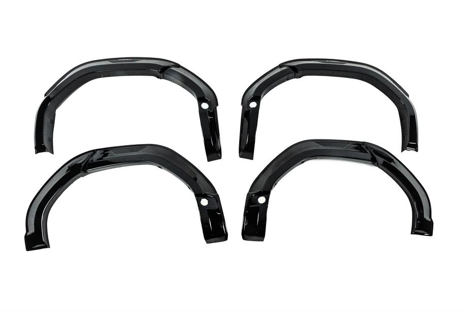 Renault Duster 2024- EuroCap Fender Flares (Gloss Black, ABS) Image