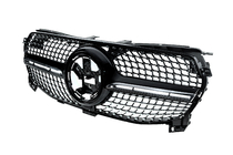 Mercedes GLE coupe C167 2019- Front grille Diamond Black (for Base 2019-2023) photo 2